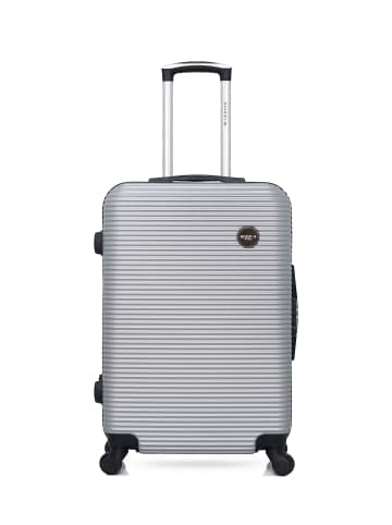 BlueStar Mittelgroßer Koffer LONDON in Grau (64L)