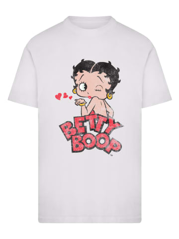 F4NT4STIC T-Shirt Betty Boop Faded Graphic in weiß