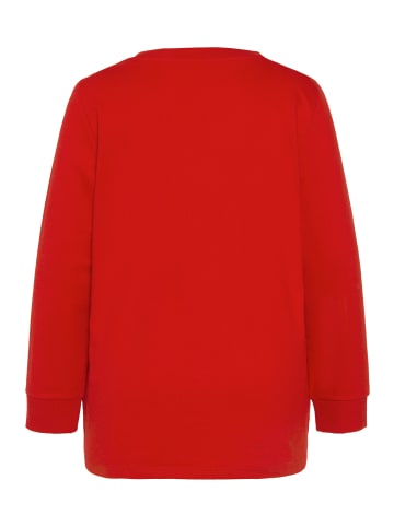 Ulla Popken Sweatshirt in salsa