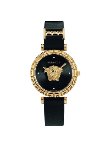 Versace Analoguhr für Damen in Schwarz