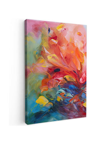 MuchoWow Leinwand bilder Abstrakte Farbexplosion (BxH)