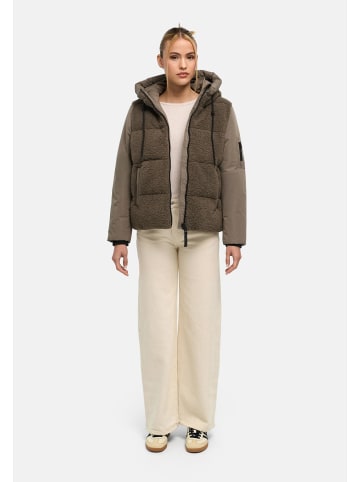 Marikoo Plüschjacke Elidee 16 in Stone Brown