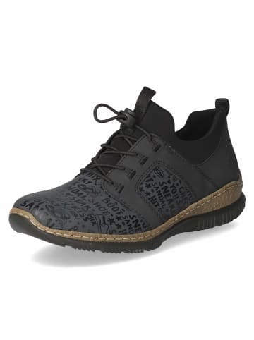 rieker Schnürhalbschuh in grau