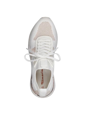Tamaris Sneaker in WHT/ROSE GOLD