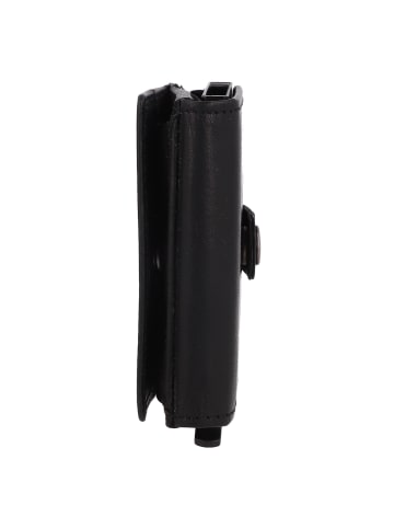 Greenburry Vintage Geldbörse RFID Schutz Leder 10 cm in black