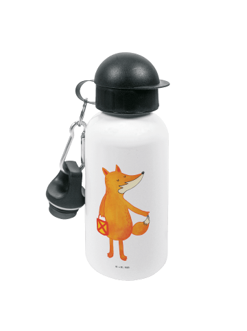 Mr. & Mrs. Panda Kindertrinkflasche Fuchs Laterne ohne Spruch in Weiß