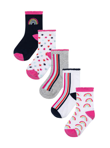 Minoti 5er-Set: Kurzsocken KG SOCK 58 in dunkelblau
