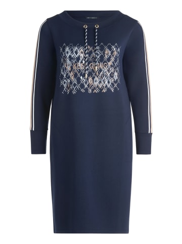 Betty Barclay Jerseykleid mit 3/4 Arm in dunkelblau