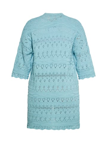 Albee Women Cardigan in Aqua