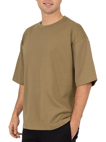 Reichstadt Reichstadt Oversized T-Shirt Herren  25RS070 Khaki XXS