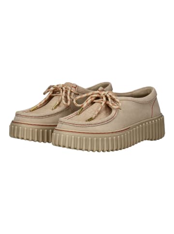Clarks Halbschuhe in Beige