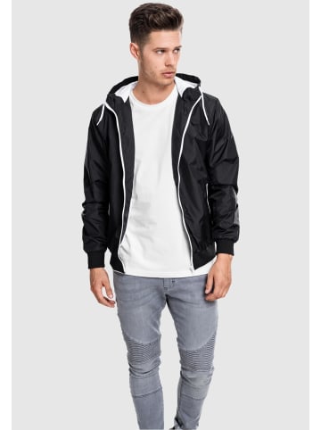 Urban Classics Windbreaker in blk/wht