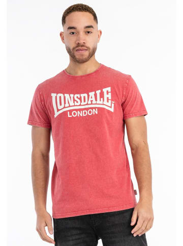 Lonsdale T-Shirt "Stofa" in Rot