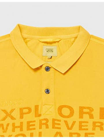 Camel Active Poloshirt für Herren in gelb