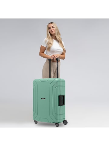 Redolz Essentials 15 4-Rollen Trolley 65 cm mit Dreipunkt-Verschluss in sea green