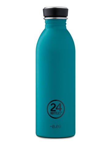 24Bottles Edelstahl Trinkflasche Urban Bottle Atlantic Bay 0,5 l in blau