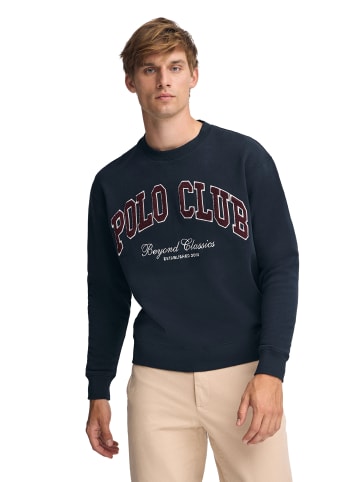 Polo Club Sweatshirt in Navy Blau
