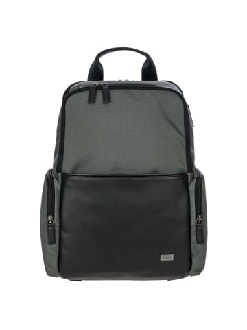 BRIC`s Monza Rucksack 45 cm Laptopfach in grey-black