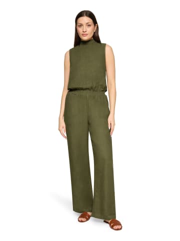 CARTOON Jumpsuit mit hohem Kragen in Burnt Olive
