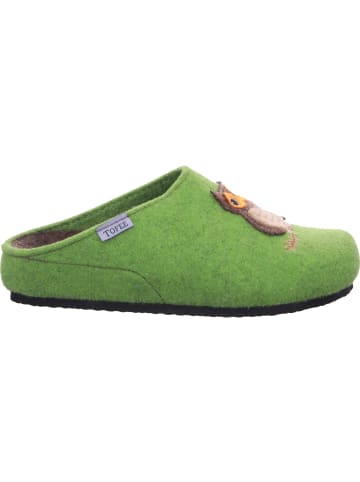 Tofee Pantoffel in grün
