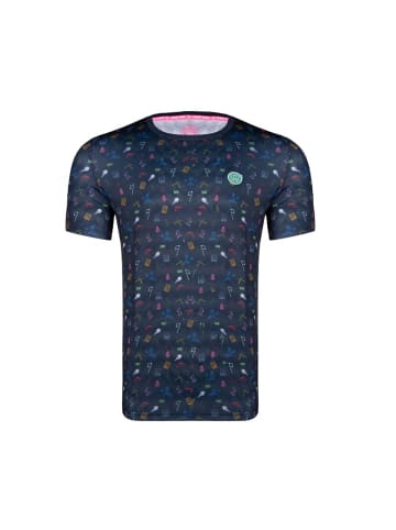 BIDI BADU Hawi Tech Tee - mixed in blau/mehrfarbig