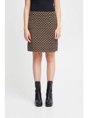 ICHI IHKate regular fit in Doeskin Checks Aop