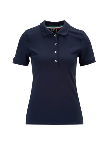 19v69 Italia Poloshirt Bibi in blau