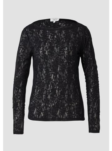 s.Oliver T-Shirt in 9999_schwarz