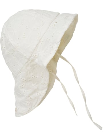 En Fant Kinder Hut "Sun hat w. string" in Weiß