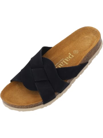 Palado Pantoletten Torna Premium Leather in Dunkelblau