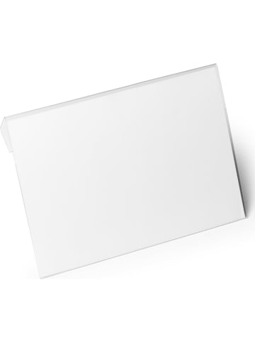 Durable Etikettentasche A5 quer mit Falz HardCover transparent Packung mit 10 Stück