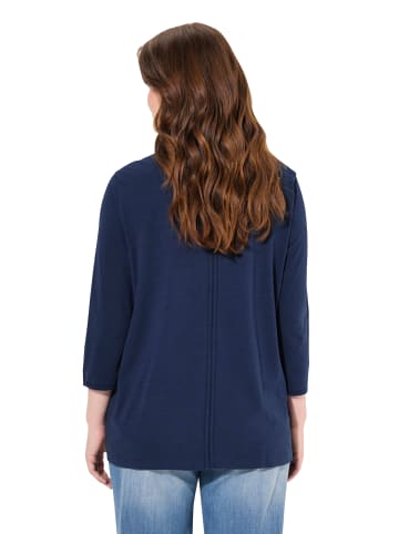 Ulla Popken Shirt in tintenblau