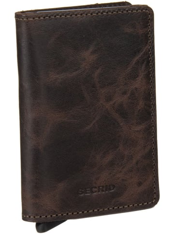 Secrid Geldbörse Slimwallet Vintage in Chocolate