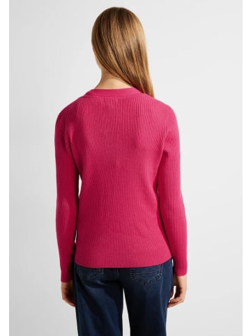 Cecil Pullover in cosy coral melange