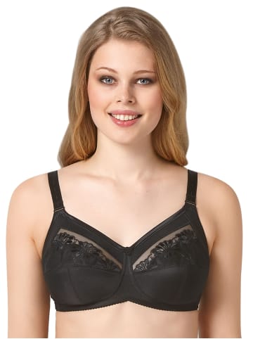 Anita 2er Pack Komfort BH ohne Bügel Safina in Schwarz Schwarz