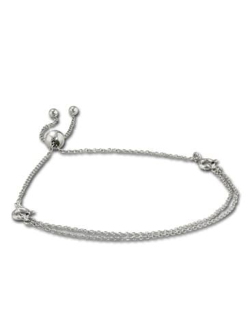 Armäleon Armband 925 Silber bis ca. 21cm doppelte Ketten