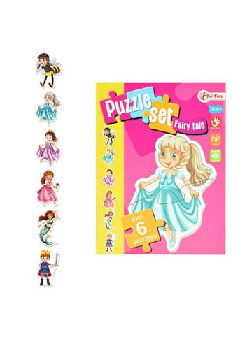 Toi-Toys Puzzlespiel Märchen mit 6 Märchenfiguren 18 Monate