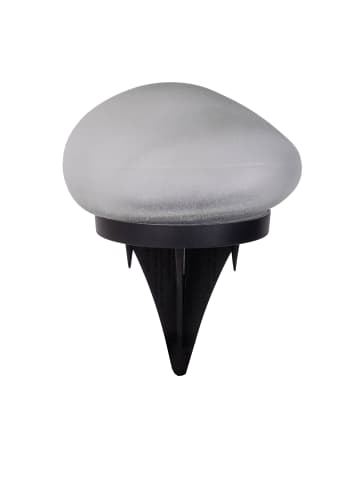 näve LED Solarleuchte "GURI" in weiß - (L)14 cm x (B)12 cm x (H)8.5 cm