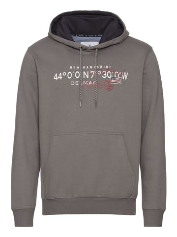 Delmao Kapuzensweatshirt in grau