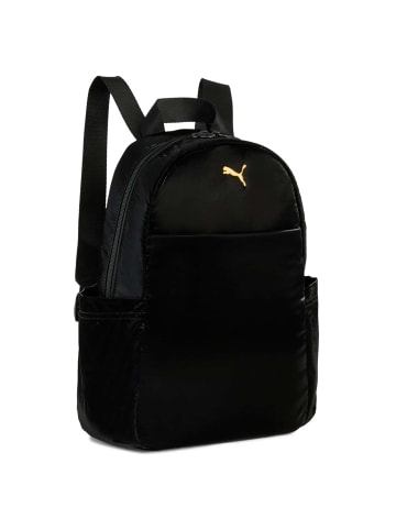 Puma UP - Rucksack Small 37 cm (black-metallic gold logo) in black-metallic gold logo