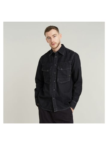 G-Star Raw Langarmhemd in worn in nighttime sky