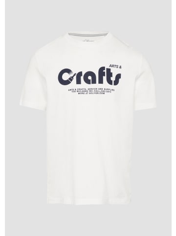 s.Oliver T-Shirt in 01D1_weiß