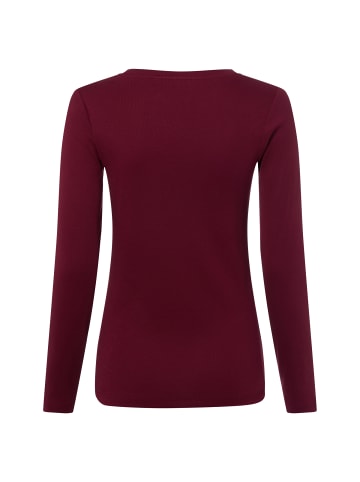 brookshire Langarmshirt in aubergine - 0056