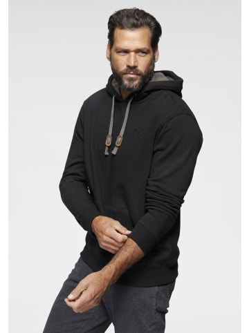 Man's World Kapuzensweatshirt in schwarz