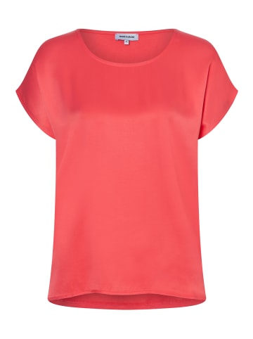 More & More vielseitig kombinierbares Blusenshirt in koralle