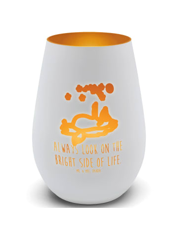 Mr. & Mrs. Panda Laterne Fuchs Sterne mit Spruch in Weiß