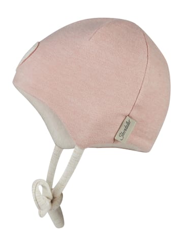 Sterntaler Beanie Herz in zartrosa