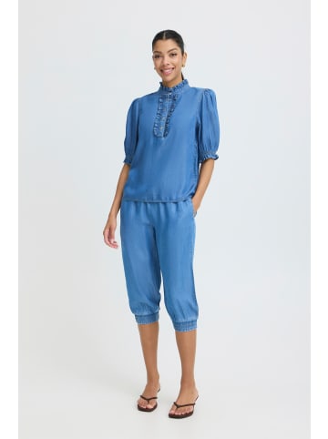 b. young Caprihose BYKOSMO Regular fit in Mid Blue Denim