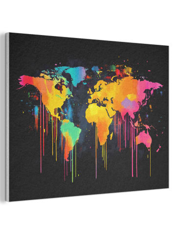 OnlyWow Akustibild Graffiti-Weltkarte