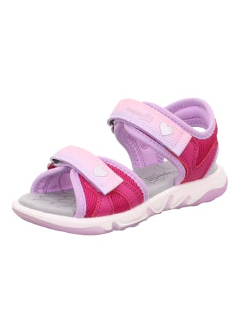 superfit Sandale PEBBLES in Pink/Lila